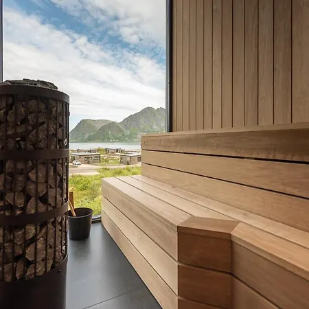 Hoda - Luxury With Jacuzzi And Sauna Feriehus Lyngværet