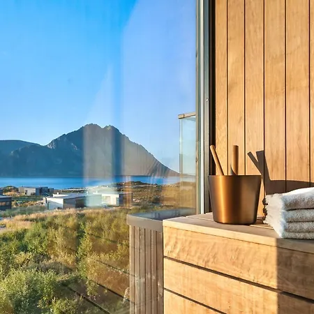 Hoda - Luxury With Jacuzzi And Sauna Дом отдыха Lyngvaeret