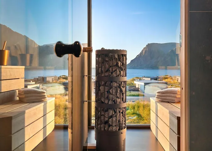 Hoda - Luxury With Jacuzzi And Sauna Prázdninový dům Lyngværet